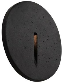 Χωνευτό Σποτ Φωτιστικό Τοίχου LED Αλουμίνιο Lock H6,5 Φ7 Maytoni-O014SL-L3B3K-Μαύρο O014SL-L3B3K