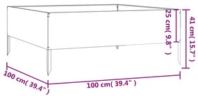 ΖΑΡΝΤΙΝΙΕΡΑ 100 X 100 X 41 ΕΚ. ΑΠΟ ΑΤΣΑΛΙ ΣΚΛΗΡΥΘΕΝ ΣΤΟΝ ΑΕΡΑ 824516