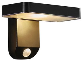 Φωτιστικό Τοίχου Ηλιακό Rica Square 2118161003 12,8x12cm Led 450Lm 5W 3000K Black Nordlux