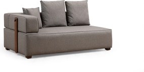Corner Sofa Gondol-1 (L3-CHL) - Grey Grey