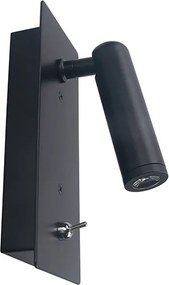 Σποτ Μονόφωτο LED Χωνευτό Aca Inyoka 151BMB Black