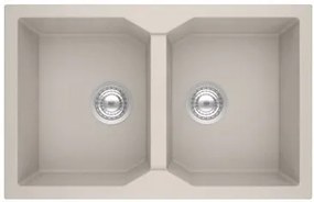 Νεροχύτης Sanitec 79 2B-Ώχρα