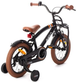 2Cool 14 Inch 24 cm Boys Coaster Brake Black