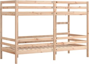 vidaXL Κουκέτα 90x190 εκ. από Μασίφ Ξύλο Πεύκου