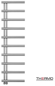 Thermo Accent Θερμαινόμενη πετσετοκρεμάστρα 176x50cm Inox Brushed ΔΕΝ ΠΕΡΙΛΑΜΒΑΝΤΟΝΤΑΙ ΔΙΑΚΟΠΤΕΣ & ΑΝΤΙΣΤΑΣΕΙΣ