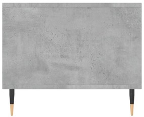 vidaXL Τραπεζάκι Σαλονιού Γκρι Σκυρ. 90x50x40 εκ. Επεξεργασμένο Ξύλο