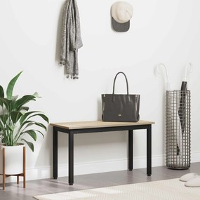 vidaXL παγκάκι Σονόμα 80 x 35 x 45 cm Επεξεργασμένο ξύλο