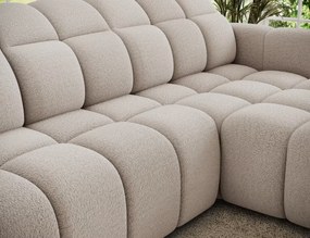 Γωνιακός καναπές Comfora-Κρεμ-Δεξιά