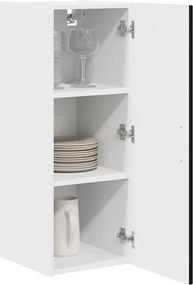 vidaXL Πάνελ πλυντηρίου πιάτων Kalmar 2 pcs Μαύρο Επεξεργασμένο Ξύλο