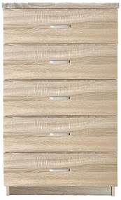 Συρταριέρα ArteLibre STONECROP Φυσικό Μελαμίνη 60x40x97cm-14370012