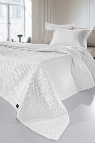 Κουβέρτα Polycotton King 245x260εκ. Pattern White Guy Laroche