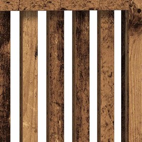 vidaXL Καπάκι Καλοριφέρ Παλιό Ξύλο 152 x 19 x 81,5 cm