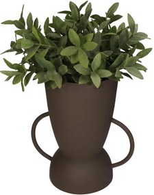 Κασπώ ArteLibre Καφέ Μέταλλο 20x13x23cm