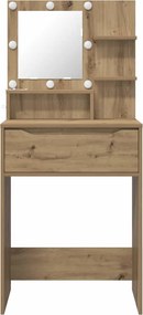 vidaXL Τραπέζια Ντυσίματος Κρεβατοκάμαρας Artisan Oak