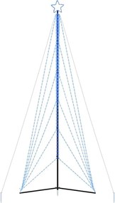 vidaXL Χριστουγεννιάτικο δέντρο LED 861 LED μπλε 478 εκ.