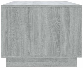 vidaXL Τραπεζάκι Σαλονιού Γκρι Sonoma 102 x 55 x 43 εκ από Μοριοσανίδα