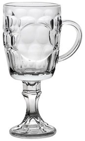 Ποτήρι Μπύρας Με Πόδι (Σετ 6τμχ) 22cm Int8528 Clear Espiel Glass