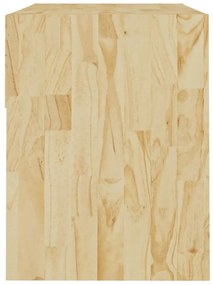 vidaXL Κομοδίνα 2 τεμ. 40 x 31 x 40 εκ. από Μασίφ Ξύλο Πεύκου