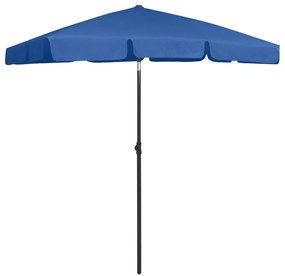 Ομπρέλα Θαλάσσης Αζούρ Μπλε 180 x 120 εκ. - Μπλε