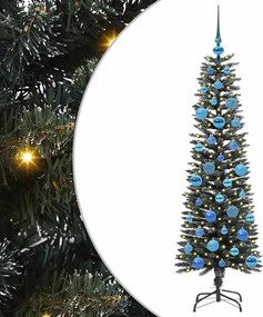 vidaXL Τεχνητό Χριστουγεννιάτικο Δέντρο με 150 LED Πράσινο 150 cm