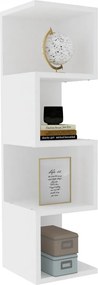 Βιβλιοθήκη Λευκό ALIN 27x25x95