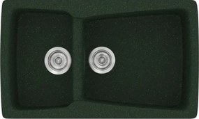 Sanitec Classic 320 (79×50) - Γρανιτένιος νεροχύτης - Granite GREEN