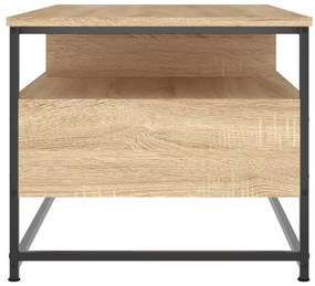 vidaXL Τραπεζάκι Σαλονιού Sonoma Δρυς 100 x 51 x 45 εκ. Επεξεργ. Ξύλο