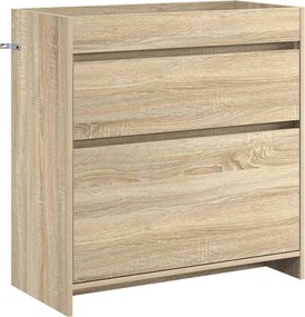 vidaXL Σετ Επίπλων Μπάνιου Sonoma Δρυς 81 x 40 x 84,5 εκ