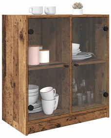 vidaXL Βοηθητικό ντουλάπι Παλιό Ξύλο 68 x 37 x 75,5 εκ