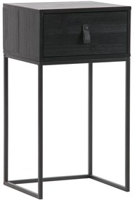 Κομοδίνο DE EEKHOORN Zola nightstand with drawer black 373673-Z-0071