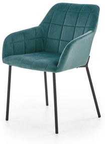 60-21016 K305 chair dark green DIOMMI V-CH-K/305-KR-C.ZIELONY, 1 Τεμάχιο