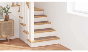 vidaXL Σκαλοπάτια 15 pcs Ανοιχτό καφέ 75 x 20 cm Πολυπροπυλένιο
