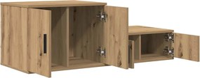vidaXL Ντουλάπι αποθήκευσης 2 τμχ. Artisan Oak 108 x 41 x 40 εκ