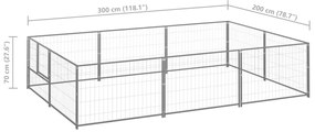 ΣΠΙΤΑΚΙ ΣΚΥΛΟΥ ΑΣΗΜΙ 6 Μ² ΑΤΣΑΛΙΝΟ 3082119