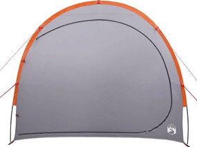 vidaXL Σκηνή Αποθηκευτική Αδιάβροχη Γκρι/Πορτοκαλί