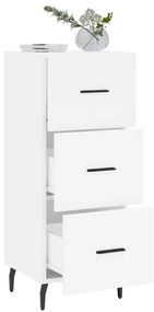 vidaXL Ντουλάπι Λευκό 34,5 x 34 x 90 εκ. από Επεξεργασμένο Ξύλο