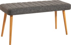 Τραπεζαρία 3τμχ Πεύκο Atlantic / Ανθρακί COSTA 120x75x75