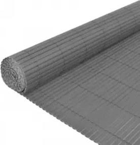 vidaXL Περίφραξη Κήπου Διπλής Όψης Γκρι 110 x 300 εκ.