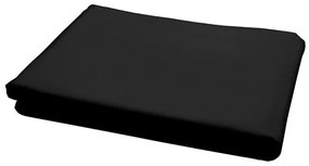 Σεντόνι Cotton Feelings φλατ 111 Black Μονό (165x270)