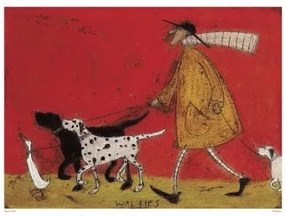 Εκτύπωση τέχνης Sam Toft - Walkies