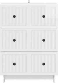 vidaXL Ντουλάπι με Συρτάρια 66 x 34,5 x 90 εκ Επεξεργασμένο Ξύλο