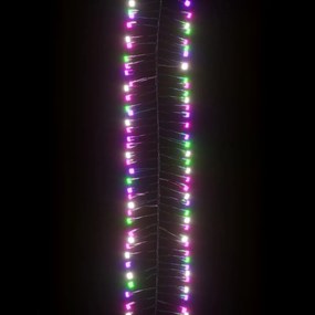 vidaXL Φωτάκια Cluster με 3000 LED Παστέλ Πολύχρωμα από PVC