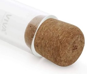 Γυάλινο σουρωτήρι INFUSION Viva Scandinavia V70200, 13,8 cm, Πώμα από φελλό, Διαφανές