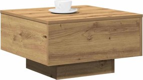 vidaXL Τραπεζάκι σαλονιού Artisan Oak 55 x 55 x 31 cm