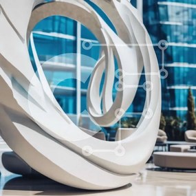 Intra Συλλεκτικό Ξύλινο Παζλ Plywood 4mm - Λευκό γλυπτό σε εσωτερικό χώρο Σε Ξύλινο Κουτί - Διαστάσεις Puzzle: 10x10 cm – 25 κομμάτια