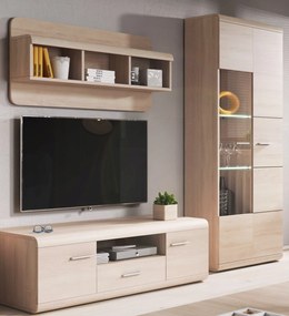 Lh-homefurniture Σύνθεση 36134-LNs-mini Φυσικό 218X194X54cm 36134-LNs-mini