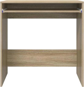 vidaXL Γραφείο Δρύς Sonoma Επεξεργασμένο Ξύλο 77.5 x 43 x 79 εκ.
