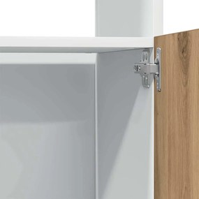 Ντουλάπι φούρνου μικροκυμάτων Artisan Oak Κατασκευασμένο ξύλο - Καφέ