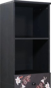 vidaXL Ντουλάπι Μπάνιου με συρτάρι Πολύχρωμο 38 x 33,5 x 160 εκ
