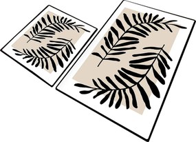 Bathmat Set (2 Pieces) Casting Multicolor